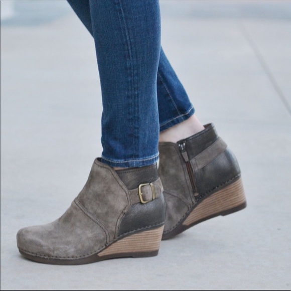 dansko shirley ankle bootie